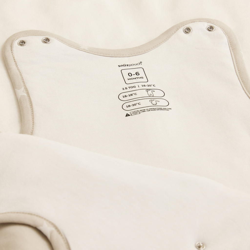SnüzPouch Sleeping Bag – White Star