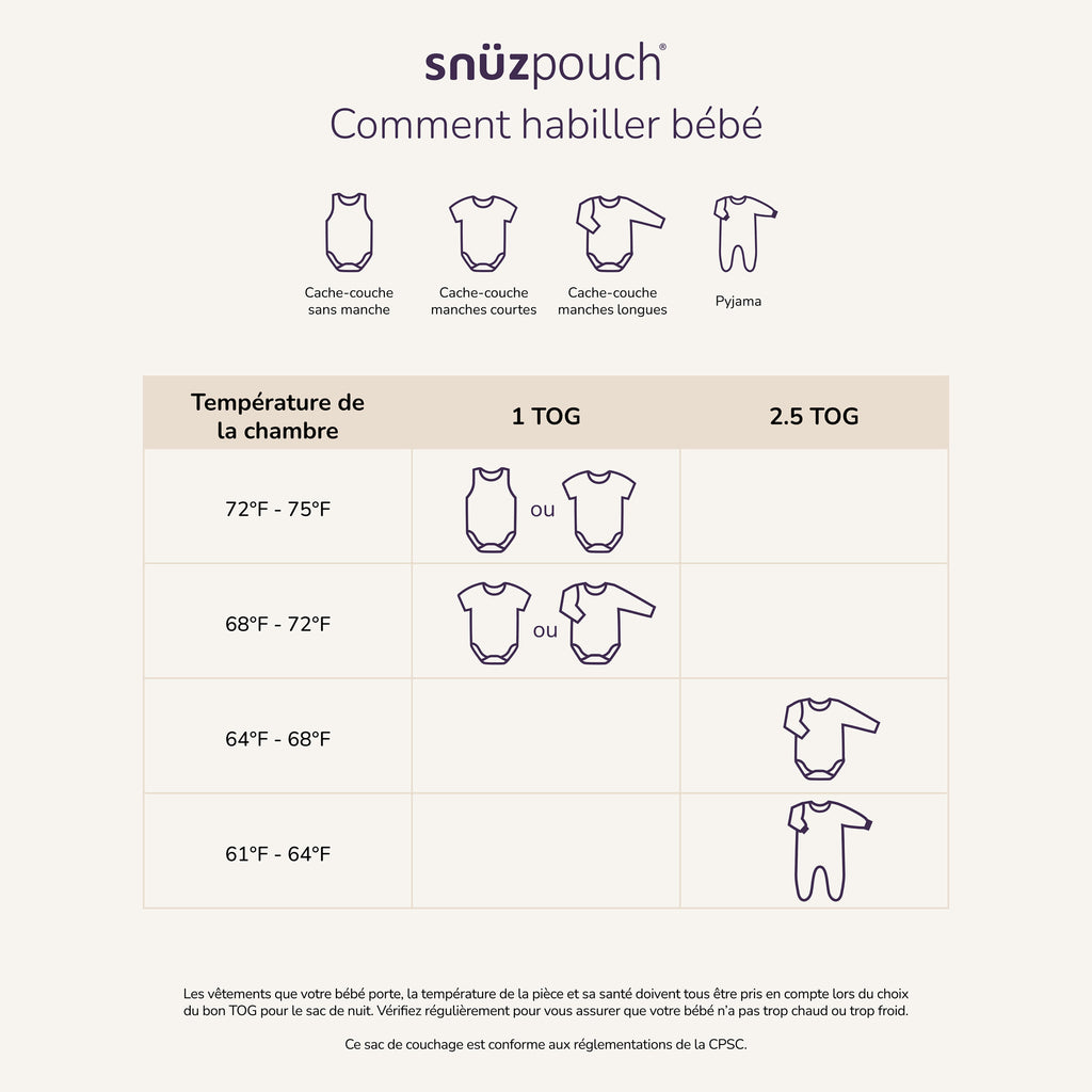 Sac de nuit SnüzPouch Cachemire/Croix